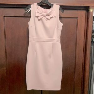 ENFOCUS STUDIO blush pink dress with flat bow detail